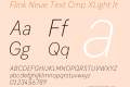 Flink Neue Text Cmp