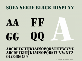 Sofa Serif