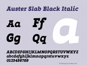 Auster Slab