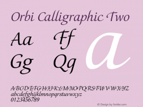 Orbi Calligraphic