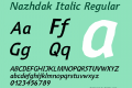 Nazhdak Italic