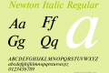 Newton Italic