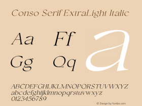 Conso Serif