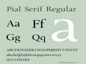 Pial Serif