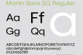 Marlin Sans SQ