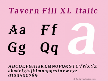 Tavern Fill XL