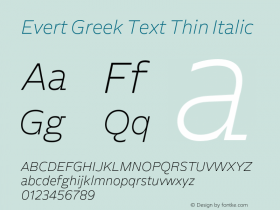 Evert Greek Text