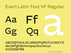 Evert Latin Text VF