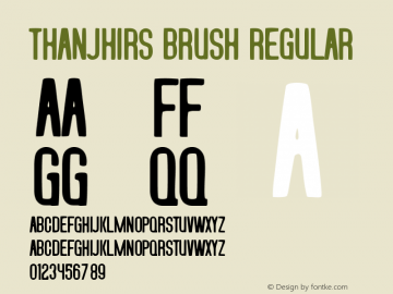 Thanjhirs Brush