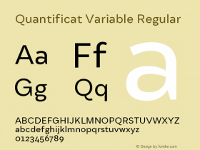 Quantificat Variable