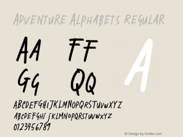 Adventure Alphabets