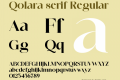 Qolara serif