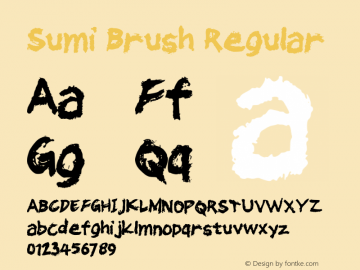 Sumi Brush