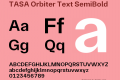 TASA Orbiter Text