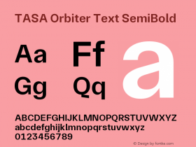 TASA Orbiter Text