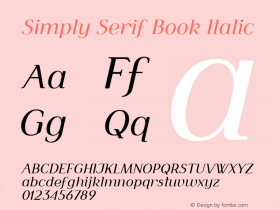 Simply Serif