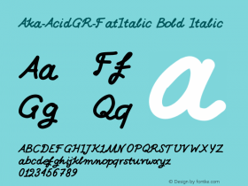 Aka-AcidGR-FatItalic