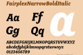 FairplexNarrowBoldItalic