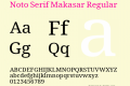 Noto Serif Makasar