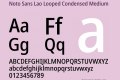 Noto Sans Lao Looped Condensed