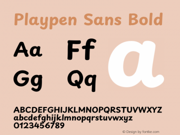 Playpen Sans