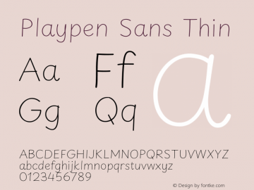 Playpen Sans