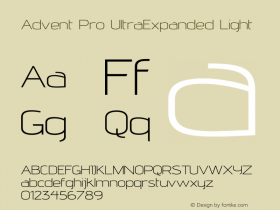 Advent Pro UltraExpanded