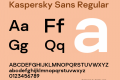 Kaspersky Sans