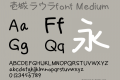 壱城ラウラfont