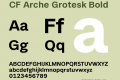 CF Arche Grotesk