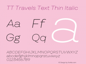 TT Travels Text