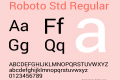 Roboto Std