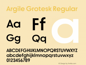 Argile Grotesk