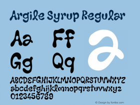 Argile Syrup