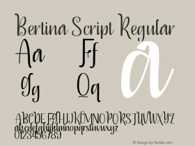 Bertina Script