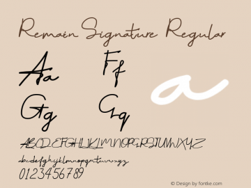 Remain Signature