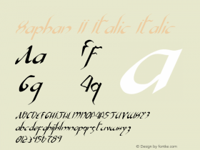 Xaphan II Italic