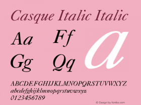 Casque Italic