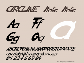 CIRCLINE Italic