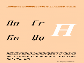 DarkWind Expanded Italic