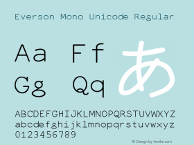 Everson Mono Unicode