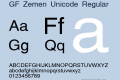 GF Zemen Unicode