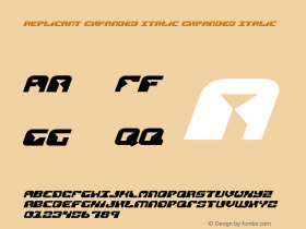 Replicant Expanded Italic