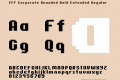 FFF Corporate Rounded Bold Extended