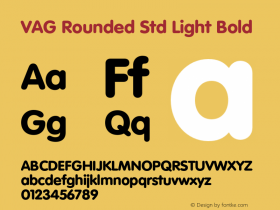 VAG Rounded Std Light