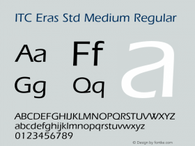 ITC Eras Std Medium