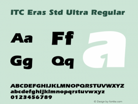 ITC Eras Std Ultra