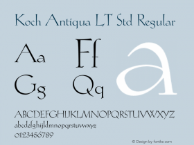 Koch Antiqua LT Std