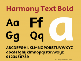 Harmony Text