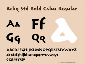 Reliq Std Bold Calm